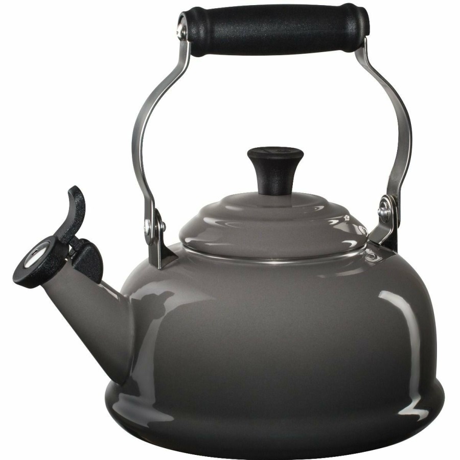 Stovetop Tea Kettles * | Le Creuset 1.7 Qt. Classic Whistling Kettle | Oyster Grey