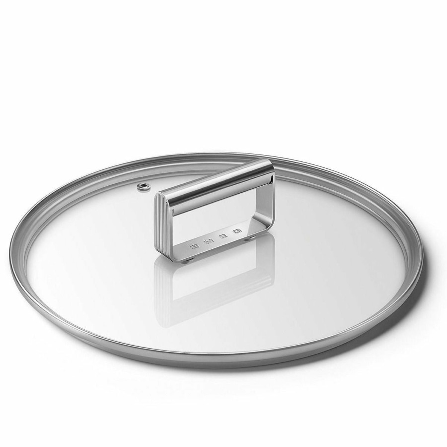 Cookware Lids & Accessories * | Smeg 9.5 Glass Cookware Lid