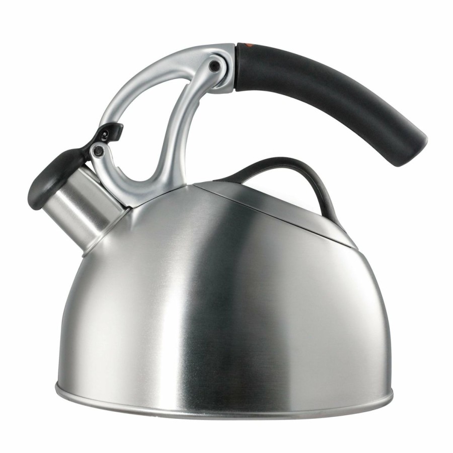 Stovetop Tea Kettles * | Oxo Brew Uplift Tea Kettle Brushed Stainless Steel