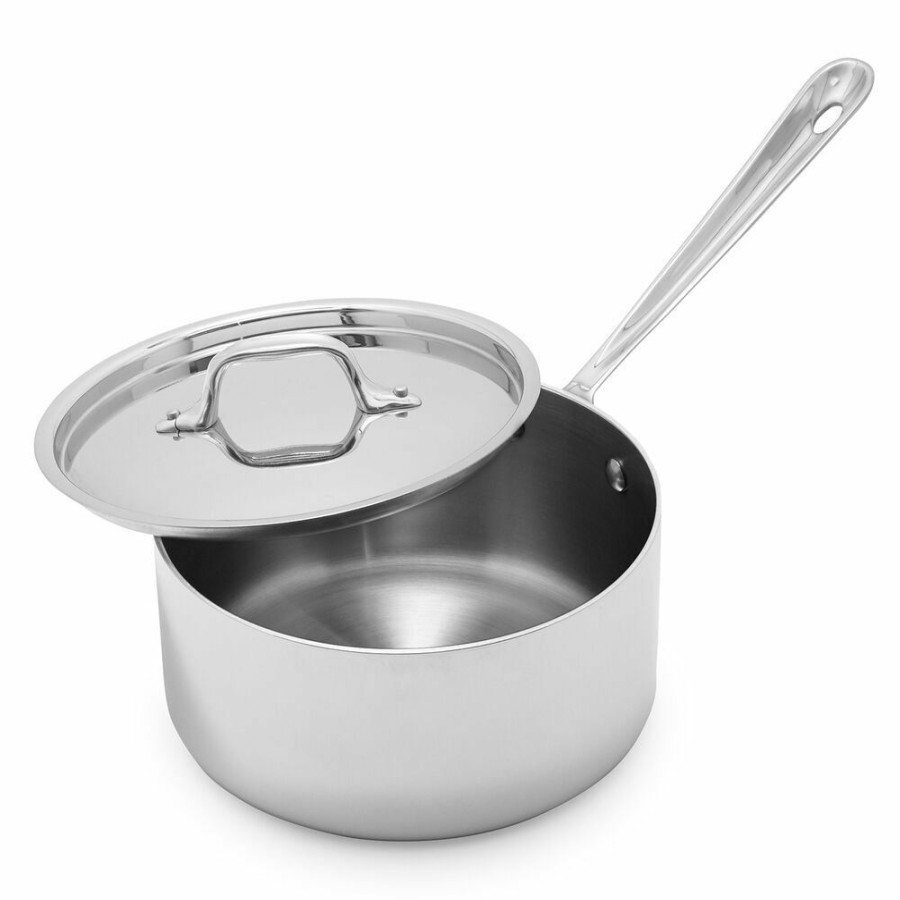 Saucepans & Sauciers * | All-Clad Stainless Steel Saucepan | 3 Qt.