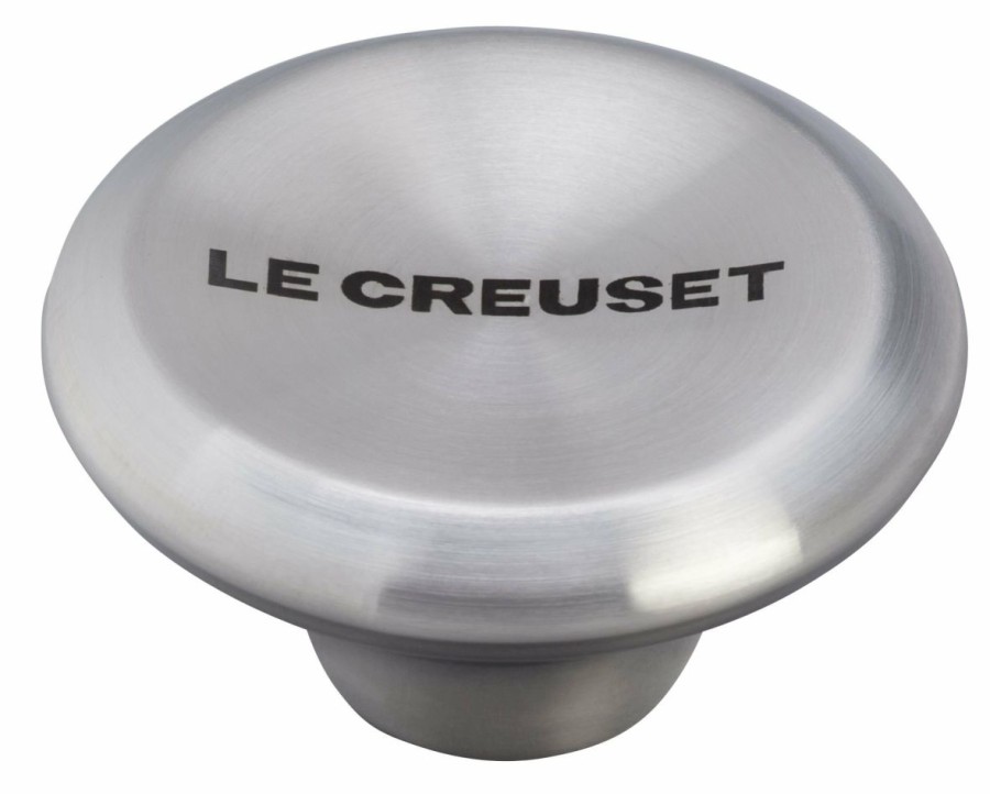 Cookware Lids & Accessories * | Le Creuset Signature Stainless Steel Knob | Medium