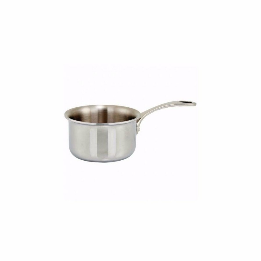 Saucepans & Sauciers * | Winco Stainless Steel Mini Sauce Pan | 11Oz