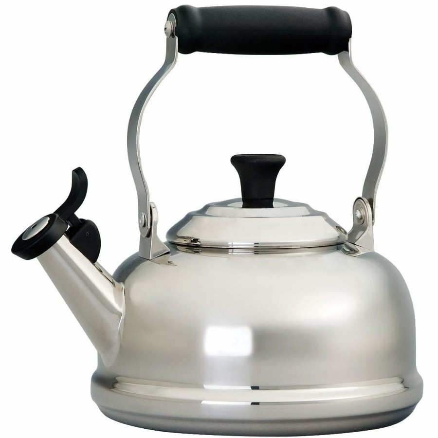 Stovetop Tea Kettles * | Le Creuset 1.7 Qt. Classic Whistling Kettle | Stainless Steel