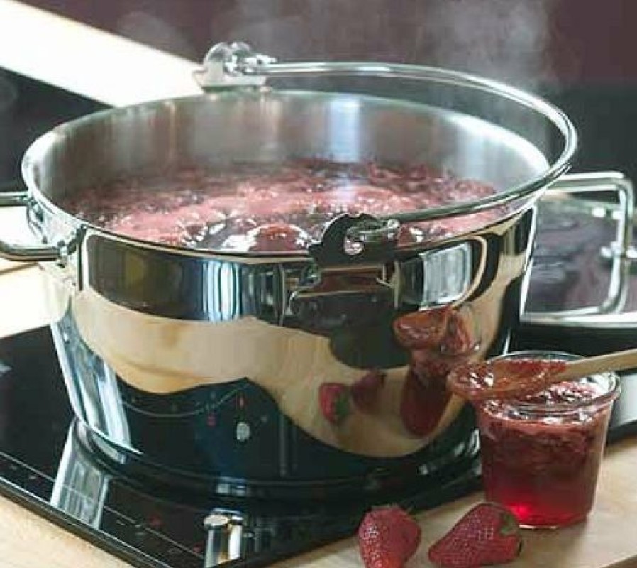 Saucepans & Sauciers * | Demeyere Resto Maslin Pan 5Ply 10.6 Qt. Jam Pot