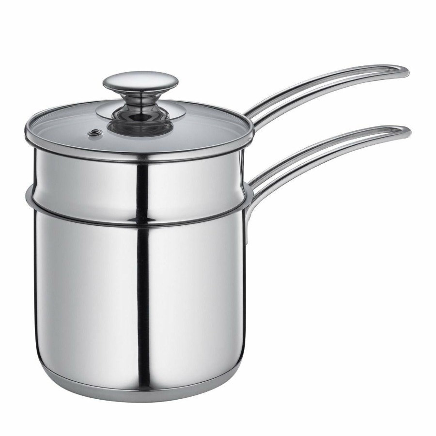 Saucepans & Sauciers * | Frieling Mini Double Boiler With Glass Lid | 1.6-Quart