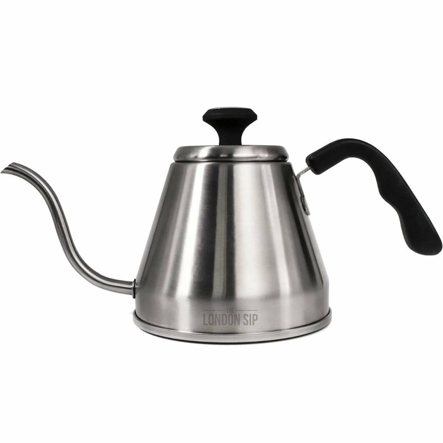 Stovetop Tea Kettles * | Escali Ritetemp Gooseneck Kettle With Thermometer