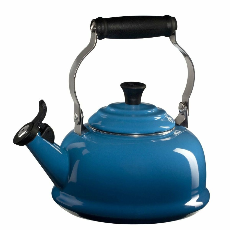 Stovetop Tea Kettles * | Le Creuset 1.7 Qt. Classic Whistling Kettle | Marseille Blue