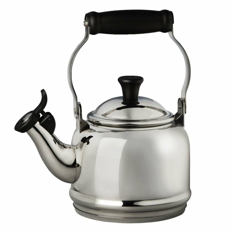 Stovetop Tea Kettles * | Le Creuset 1.25 Qt. Demi Kettle Tea Pot | Stainless Steel