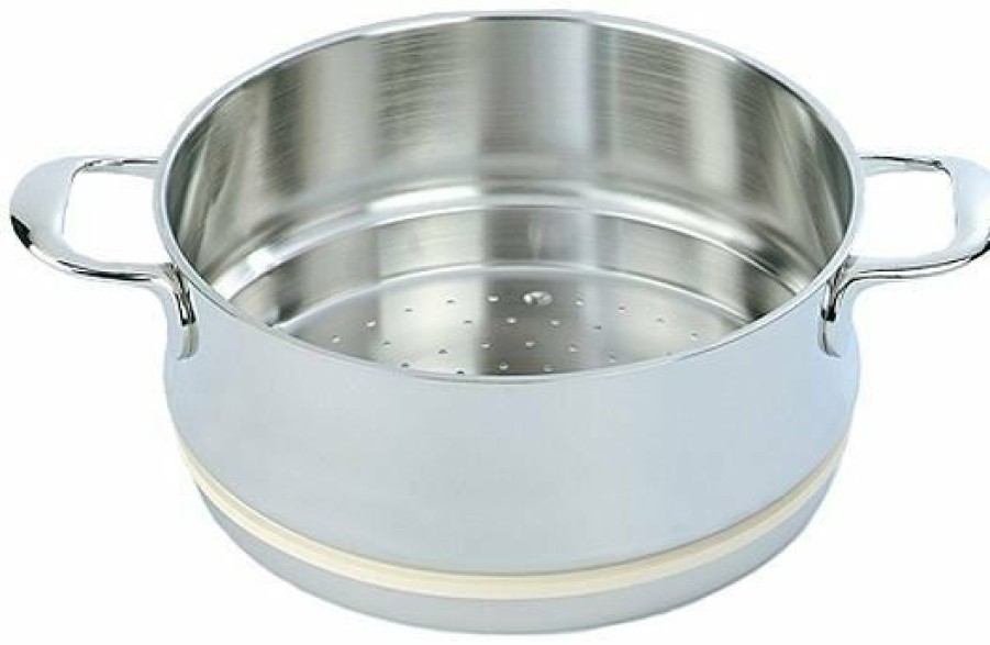 Cookware Lids & Accessories * | Demeyere Atlantis Steamer Insert W/ Silicone Gasket 3.2 Qt (Fits: 41320, 41395 & 41420-41520)